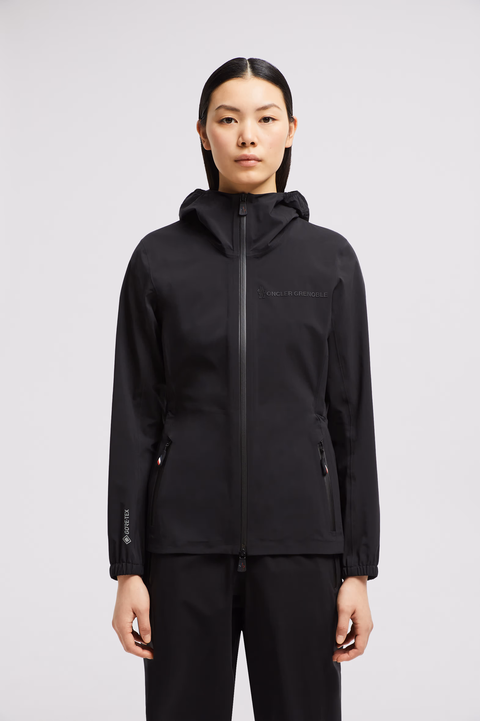 Valles Hooded Shell Jacket Women Black Moncler 3
